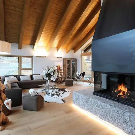 5br Luxurious Contemporary Mountain Villa Breuil-Cervinia